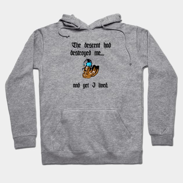 Raziel Quote Hoodie by TaliDe